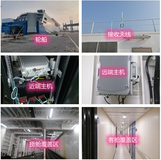  大兴海上游轮轮船渔船覆盖案例